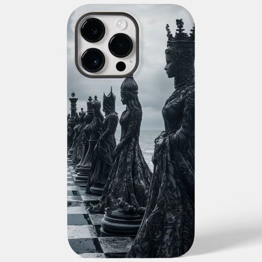 Coques Case-Mate iPhone échecs confortables (Verso)