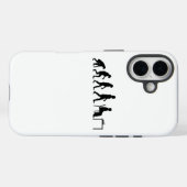 Coques Case-Mate iPhone Échecs - Évolution du joueur d'échecs (Verso (horizontal))