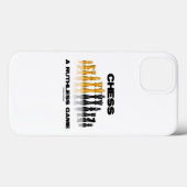 Coques Case-Mate iPhone Échecs Un Jeu Intrépide Reflet Échecs (Verso (horizontal))