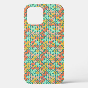 Case-Mate iPhone Case Echelle de poisson géométrique moderne et colorée