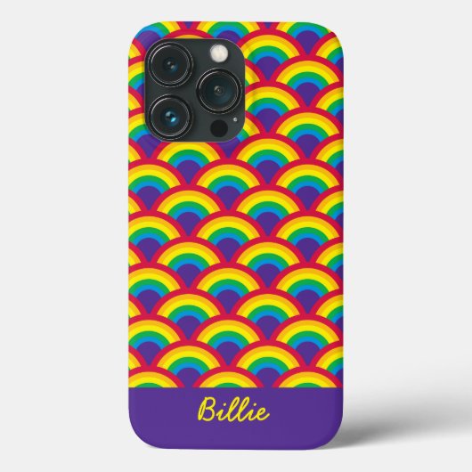 Coques Case-Mate iPhone Échelle de sirène arc en arc (Verso)