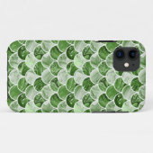 Coques Case-Mate iPhone Échelle verte de sirène (Dos (Horizontal))