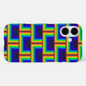 Coques Case-Mate iPhone Échelles carrés à spectre solaire (Verso (horizontal))