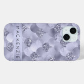 Coques Case-Mate iPhone Échelles Chic Mermaid | Dusty Lavender Purple Pers (Verso (horizontal))
