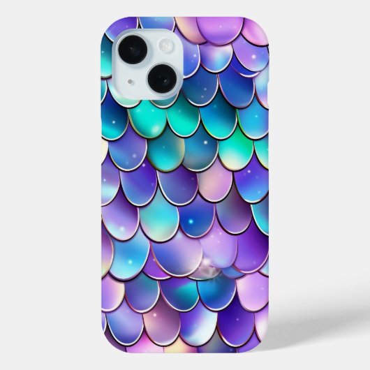 Coques Case-Mate iPhone Échelles de sirène (Verso)