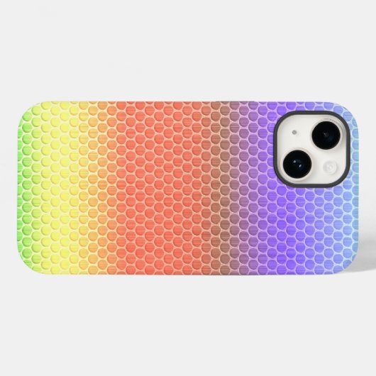 Coques Case-Mate iPhone Échelles de sirène (Verso (horizontal))