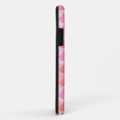 Coques Case-Mate iPhone Échelles de sirène rose (Dos/Droite)