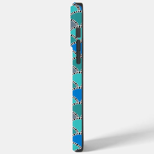 Coques Case-Mate iPhone Échelles Monogrom rétro (Verso / Gauche)