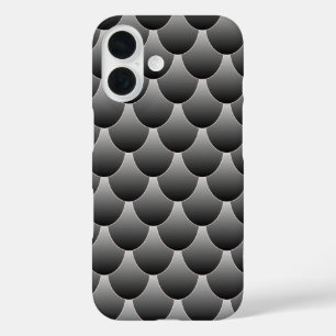 Coques iPhone 16 Echelles noires et grises
