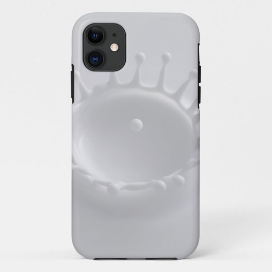 Coques Case-Mate iPhone Éclaboussure de lait (Dos)