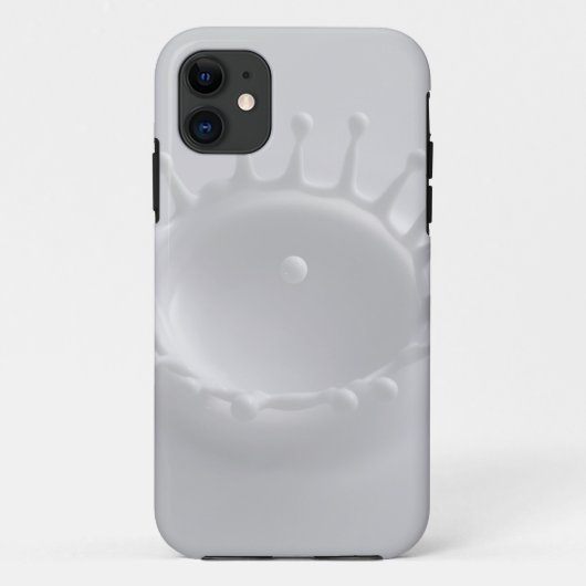 Coques Case-Mate iPhone Éclaboussure de lait (Dos)
