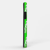 Coques Case-Mate iPhone Éclair vert (Dos/Droite)
