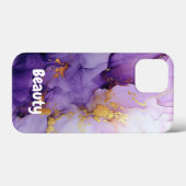 Coques Case-Mate iPhone Éclairage couleur liquide néon boîtier-mat (Verso (horizontal))