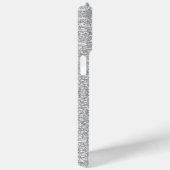 Coques Case-Mate iPhone Éclairage noir et gris argenté (Verso / Droite)