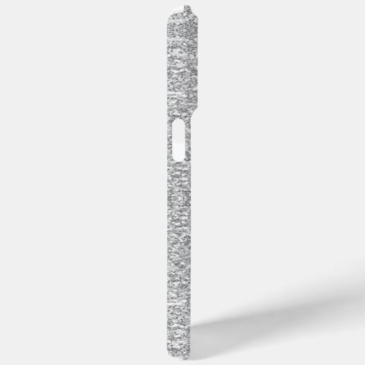 Coques Case-Mate iPhone Éclairage noir et gris argenté (Verso / Droite)