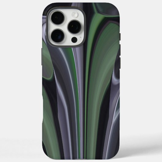 Coques Case-Mate iPhone Éclat d'Émeraude | Texture de belle aurore verte (Verso)