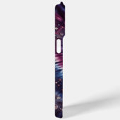 Coques Case-Mate iPhone Éclatement cosmique, motif de teinture Cravate (Verso / Droite)