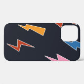 Coques Case-Mate iPhone Éclats de tonnerre sans coutures motif, éclair des (Verso (horizontal))