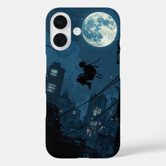 Coques Case-Mate iPhone Éclipse bleue (Verso)