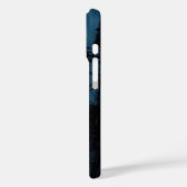 Coques Case-Mate iPhone Éclipse bleue (Verso / Gauche)