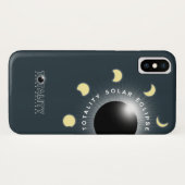 Coques Case-Mate iPhone Éclipse de totalité | (Dos (Horizontal))