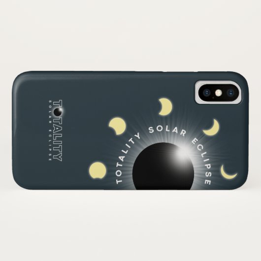 Coques Case-Mate iPhone Éclipse de totalité | (Dos (Horizontal))