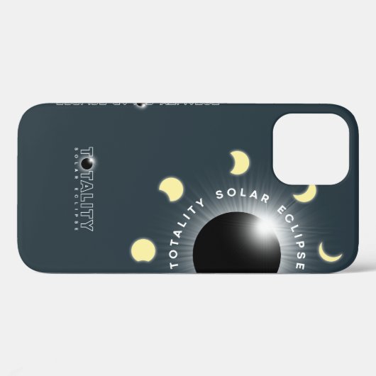 Coques Case-Mate iPhone Éclipse de totalité | (Verso (horizontal))