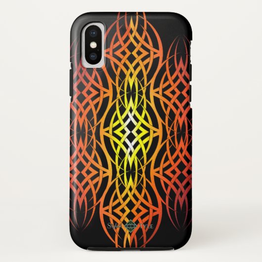 Coques Case-Mate iPhone Éclipse de triade ( Flammes ) (Dos)
