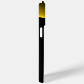 Coques Case-Mate iPhone ECLIPSE MONOGRAM Vibrant Black Jaune Rouges (Verso / Droite)