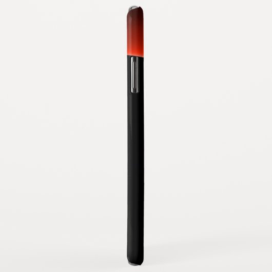 Coques Case-Mate iPhone ECLIPSE MONOGRAM Vibrant noir rouge rose (Dos/Droite)