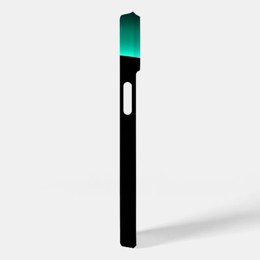 Coques Case-Mate iPhone ECLIPSE MONOGRAM Vibrant vert noir (Verso / Droite)