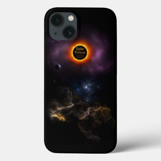 Coques Case-Mate iPhone Éclipse solaire 2017 Nebula Bloom (Verso)