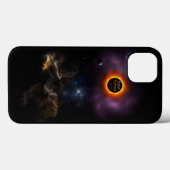 Coques Case-Mate iPhone Éclipse solaire 2017 Nebula Bloom (Verso (horizontal))