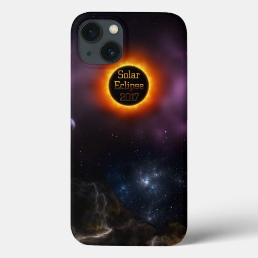 Coques Case-Mate iPhone Éclipse solaire 2017 Nebula Bloom (Verso)