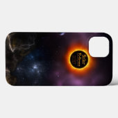 Coques Case-Mate iPhone Éclipse solaire 2017 Nebula Bloom (Verso (horizontal))