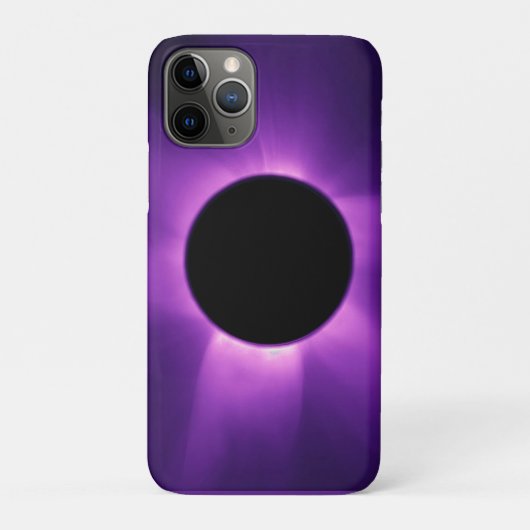 Coques Case-Mate iPhone Éclipse solaire artificielle depuis l'espace (Dos)