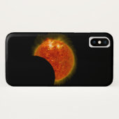 Coques Case-Mate iPhone Éclipse solaire en cours (Dos (Horizontal))