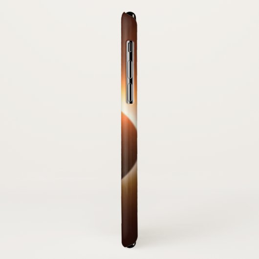 Coques Case-Mate iPhone Éclipse solaire totale (Dos/Gauche)