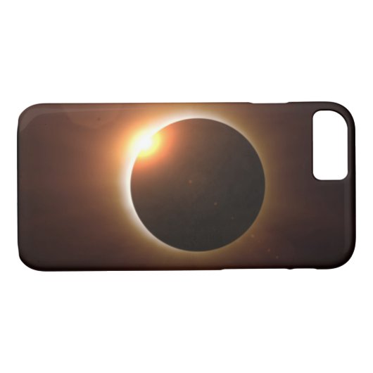 Coques Case-Mate iPhone Éclipse solaire totale (Dos (Horizontal))