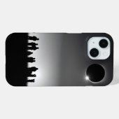 Coques Case-Mate iPhone Éclipse totale du soleil (Verso (horizontal))
