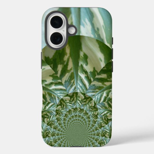 Coques Case-Mate iPhone Éco Camo Vert Kaleidoscope | Vision Durable (Verso)
