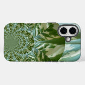 Coques Case-Mate iPhone Éco Camo Vert Kaleidoscope | Vision Durable (Verso (horizontal))