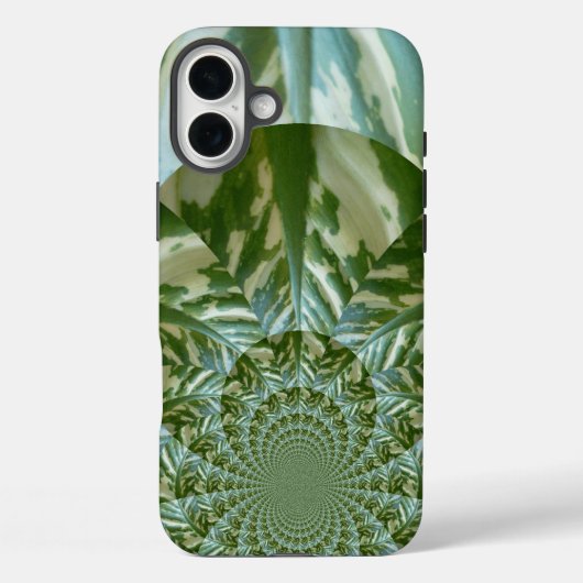 Coques Case-Mate iPhone Éco Camouflage Vert Kaléidoscope | Vision Durable (Verso)