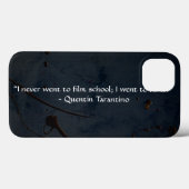 Coques Case-Mate iPhone École de cinéma - Quentin Tarantino (Verso (horizontal))