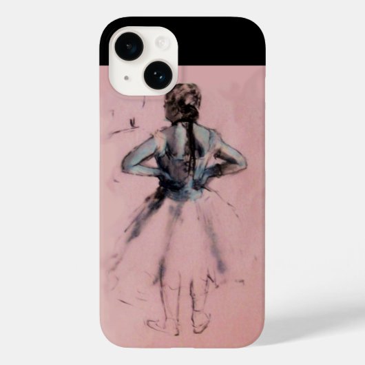 COQUES Case-Mate iPhone ÉCOLE DE DANSE, BALLERINA BALLET DANCER EN ROSE (Verso)