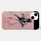 COQUES Case-Mate iPhone ÉCOLE DE DANSE, BALLERINA BALLET DANCER EN ROSE (Verso (horizontal))