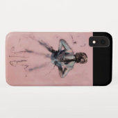 COQUES Case-Mate iPhone ÉCOLE DE DANSE / BALLERINA BALLET DANSER MONOGRAM (Dos (Horizontal))