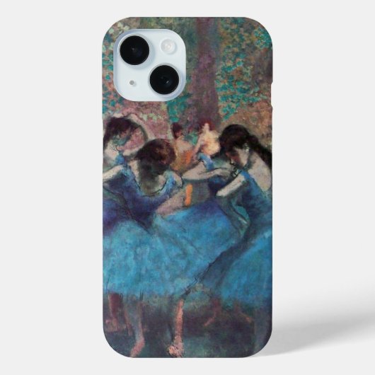 COQUES Case-Mate iPhone ÉCOLE DE DANSE, BALLERINA BALLET DANSEURS EN BLEU (Verso)