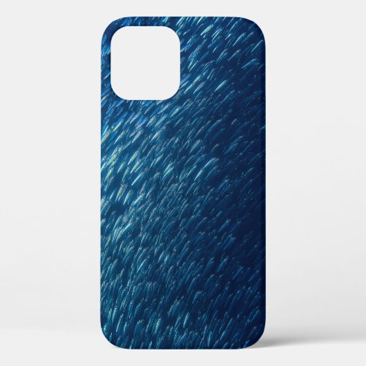 Coques Case-Mate iPhone École de poisson sous-marin Abstrait (Verso)