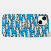 Coques Case-Mate iPhone École de Scubadorable Grand Barracuda (Verso (horizontal))